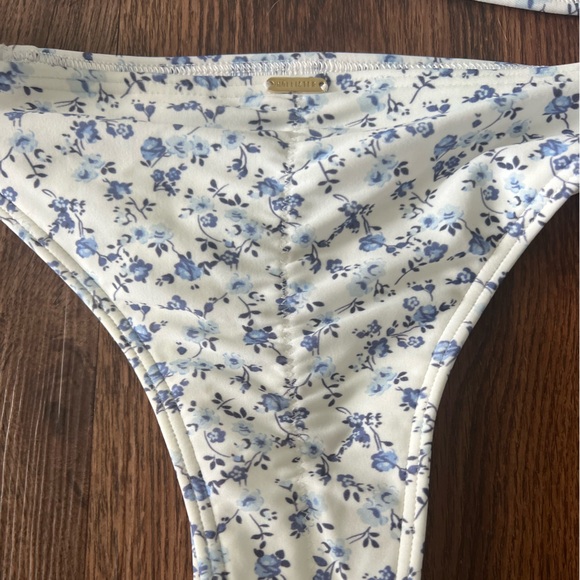 Floral One-Shoulder Bikini Set - Picture 2 of 7